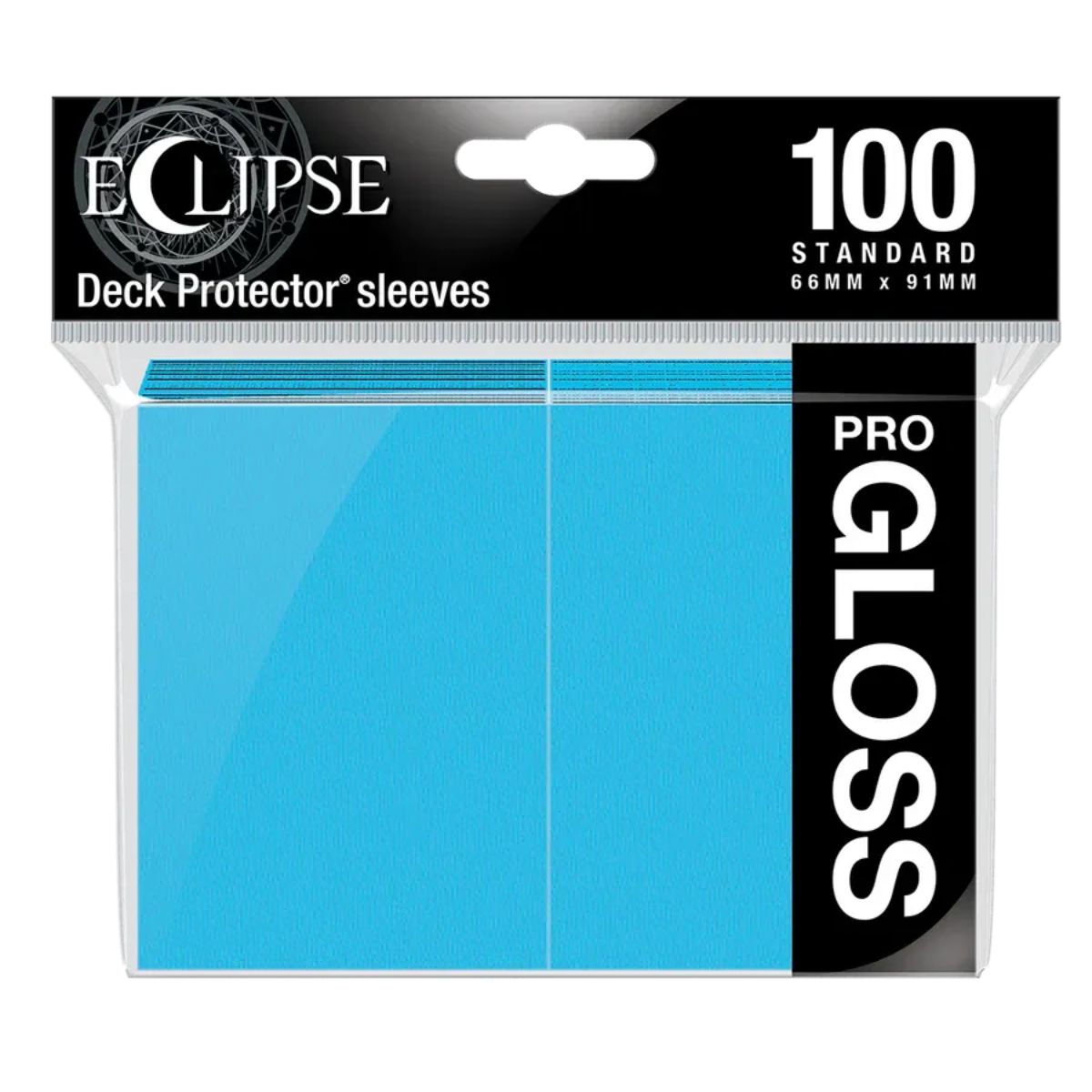 Ultra Pro Eclipse Gloss Standard Deck Protector Sleeves 100ct Sky Blue