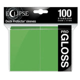 Ultra Pro Eclipse Gloss Standard Sleeves Lime Green