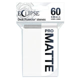 Ultra Pro Eclipse Matte Small Deck Protector Sleeves 60ct Arctic White