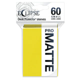 Ultra Pro Eclipse Matte Small Sleeves Lemon Yellow