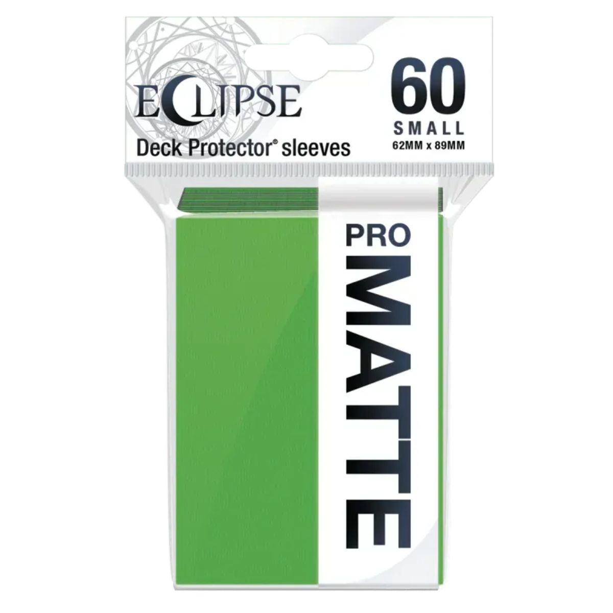 Ultra Pro Eclipse Matte Small Sleeves Lime Green
