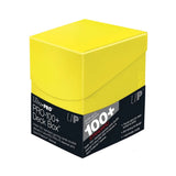 Ultra Pro Eclipse Pro 100+ Deck Box Lemon Yellow