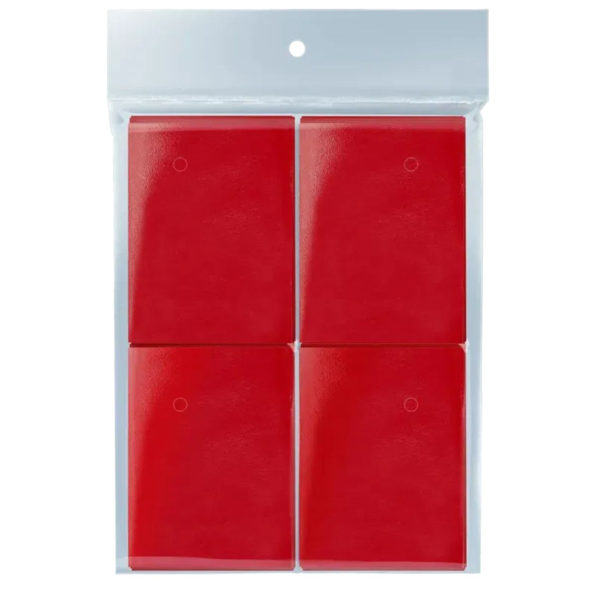 Ultra Pro PRO-Gloss Standard Deck Protector Sleeves Bundle 500ct Red