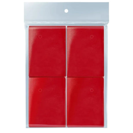 Ultra Pro PRO-Gloss Standard Deck Protector Sleeves Bundle 500ct Red