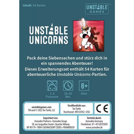 Unstable Unicorns – Abenteuer Erweiterungsset