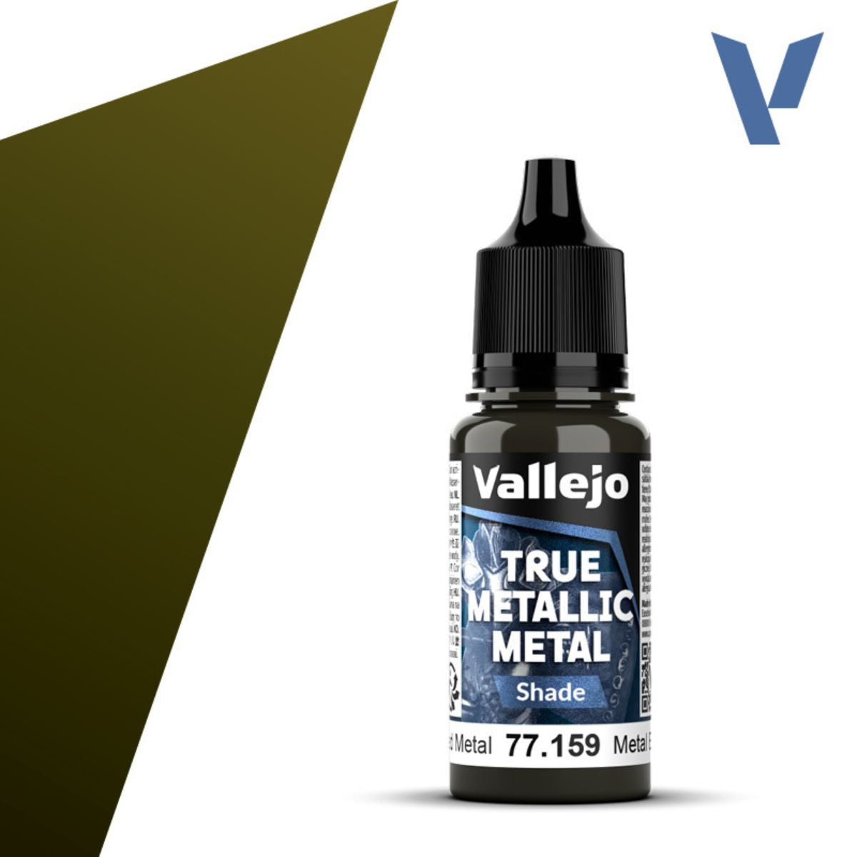 Vallejo Aged Metal 18 ml - True Metallic Metal Shade
