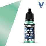 Vallejo Beetle Green 18 ml - True Metallic Metal Light