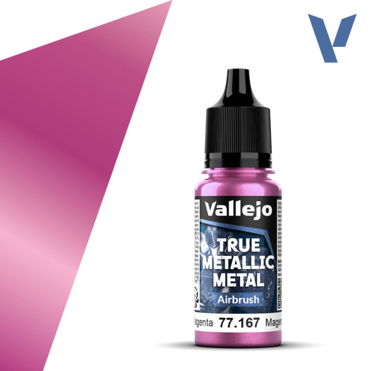 Vallejo Crimson Magenta 18 ml - True Metallic Metal Airbrush