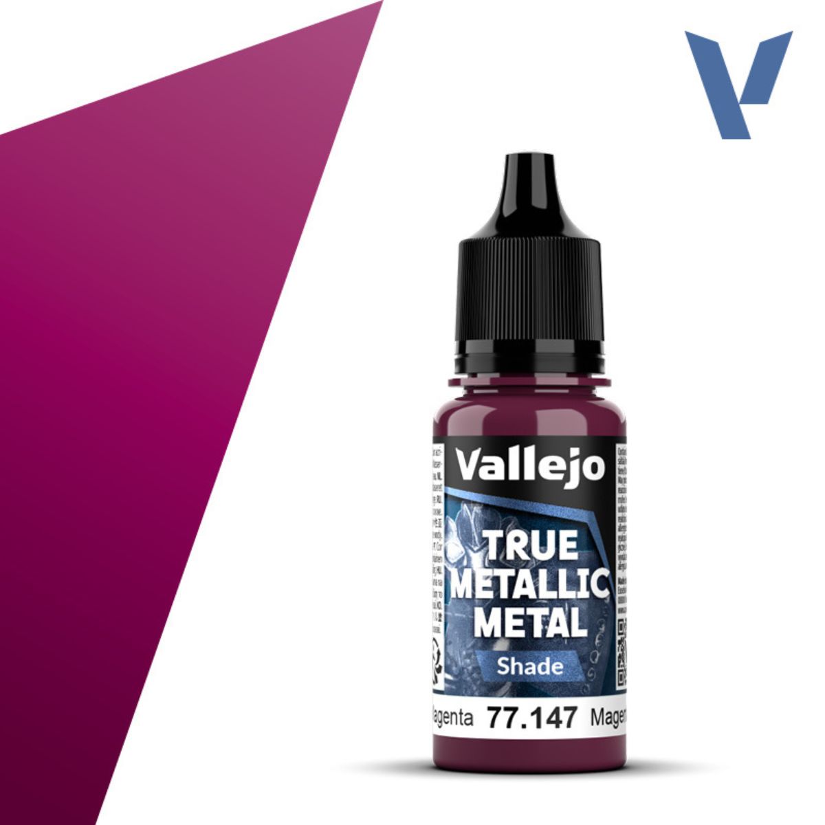 Vallejo Crimson Magenta 18 ml - True Metallic Metal Shade