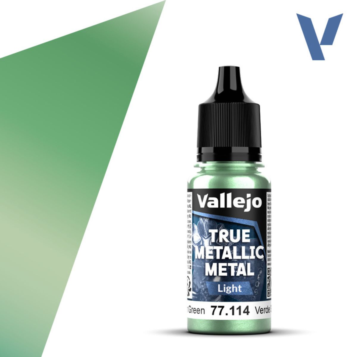 Vallejo Dusken Green 18 ml - True Metallic Metal Light