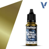 Vallejo Greenish Gold 18 ml - True Metallic Metal Base