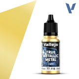 Vallejo Greenish Gold 18 ml - True Metallic Metal Light