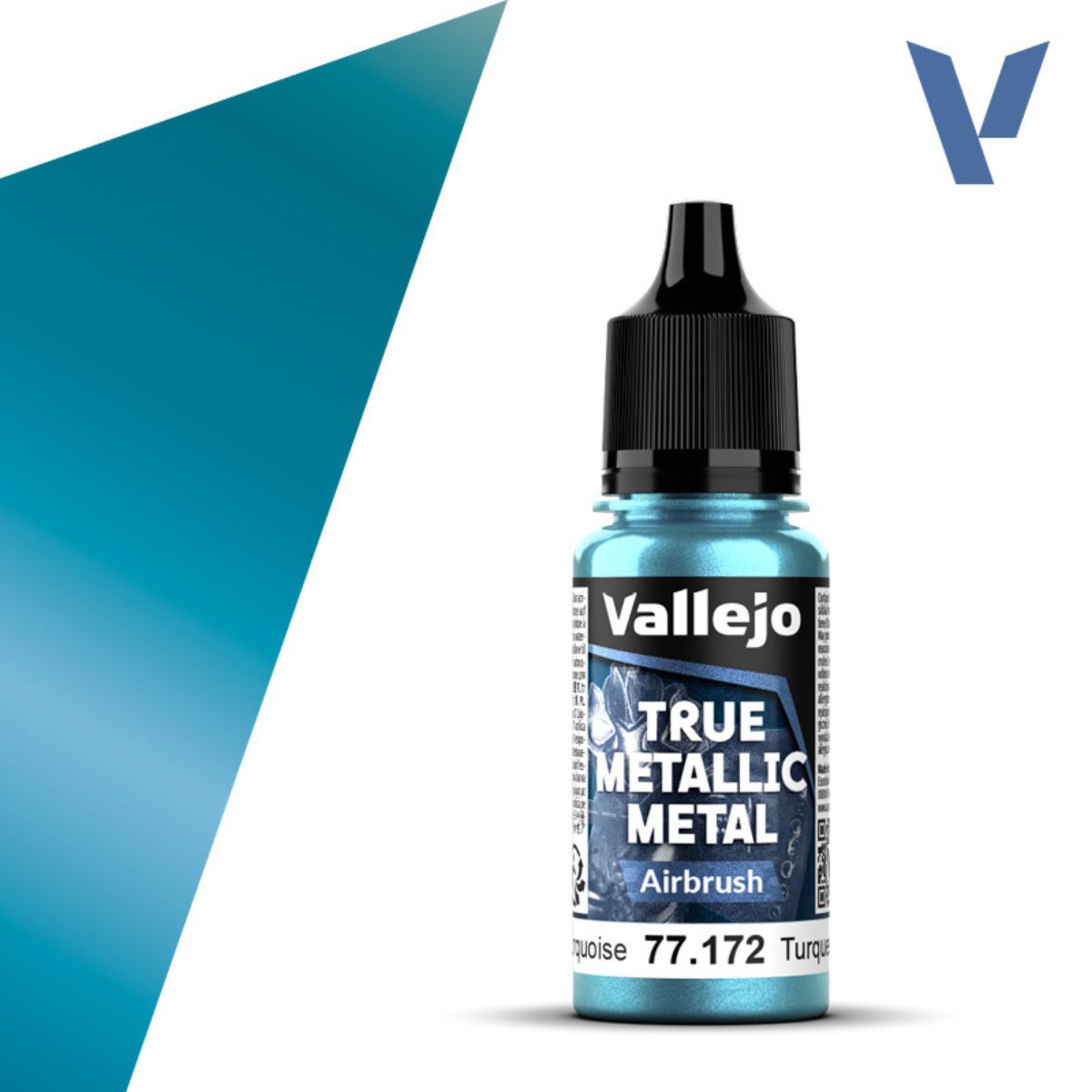 Vallejo Hydra Turquoise 18 ml - True Metallic Metal Airbrush