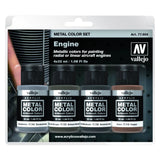 Vallejo Metal Color Engine Set (4)