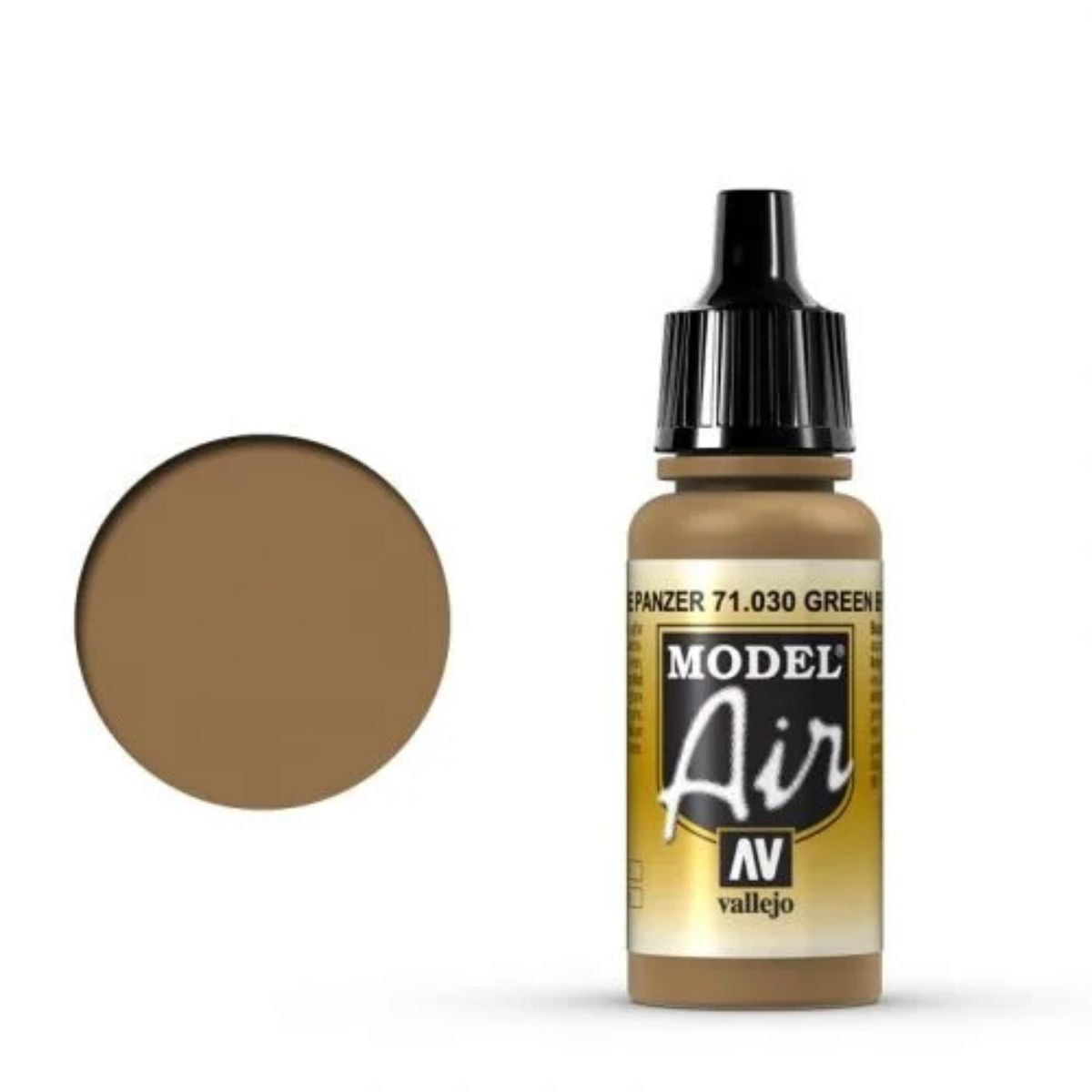 Vallejo Model Air 030 Green Brown (17 ml)