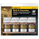 Vallejo Pigment Set "Rust & Corrosion" (4)