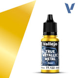 Vallejo Radiant Yellow 18 ml - True Metallic Metal Base