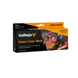Vallejo Wash Set Game Color