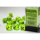 Chessex Vortex W6x12 Bright Green/Black