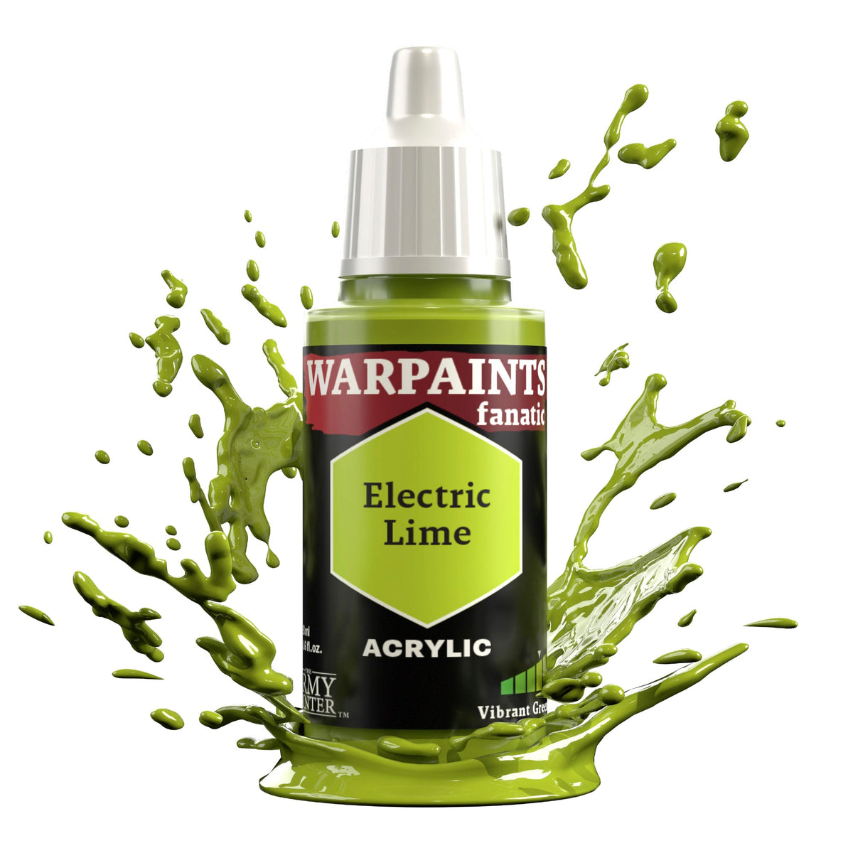 The Army Painter Warpaints Fanatic Electric Lime