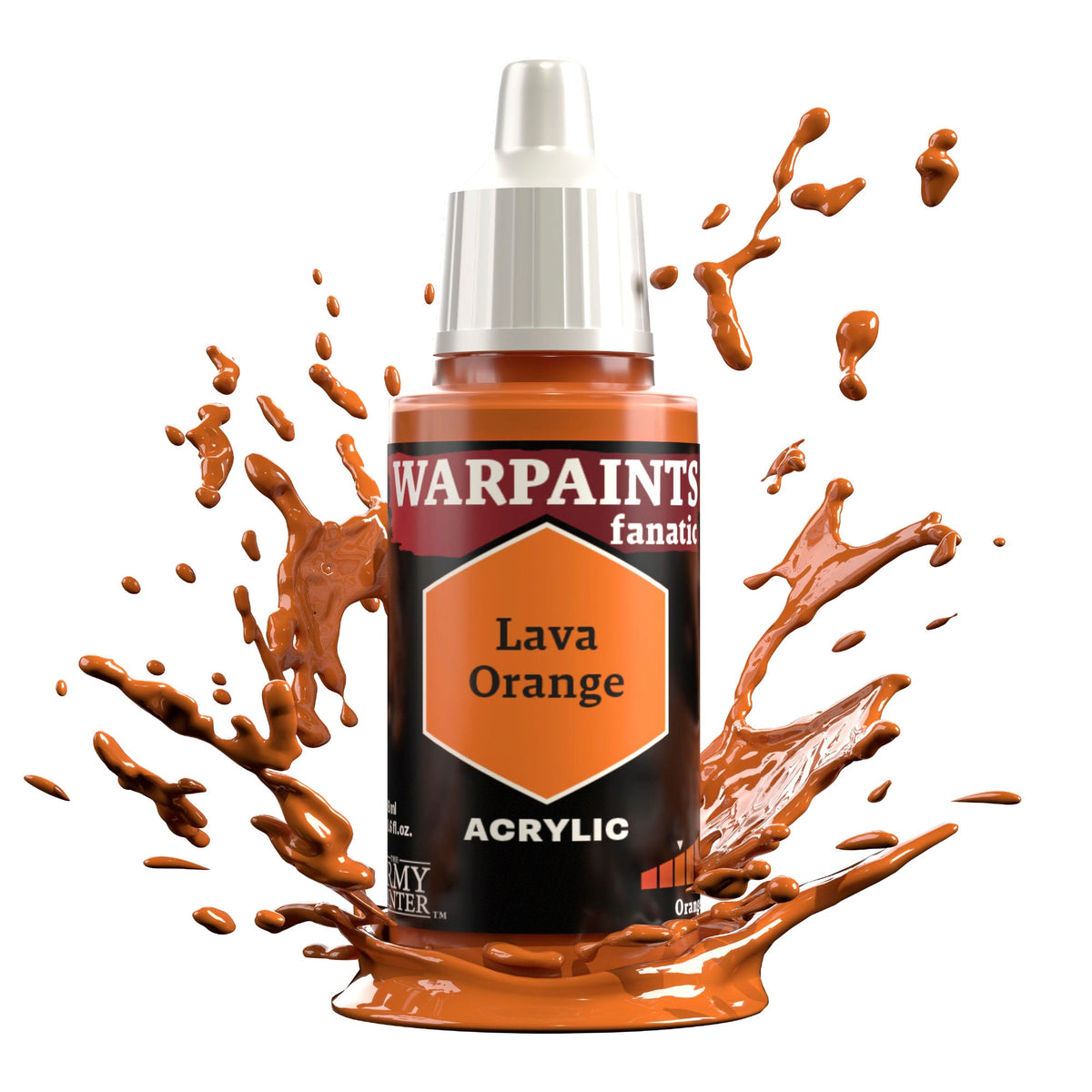 The Army Painter Warpaints Fanatic Lava Orange