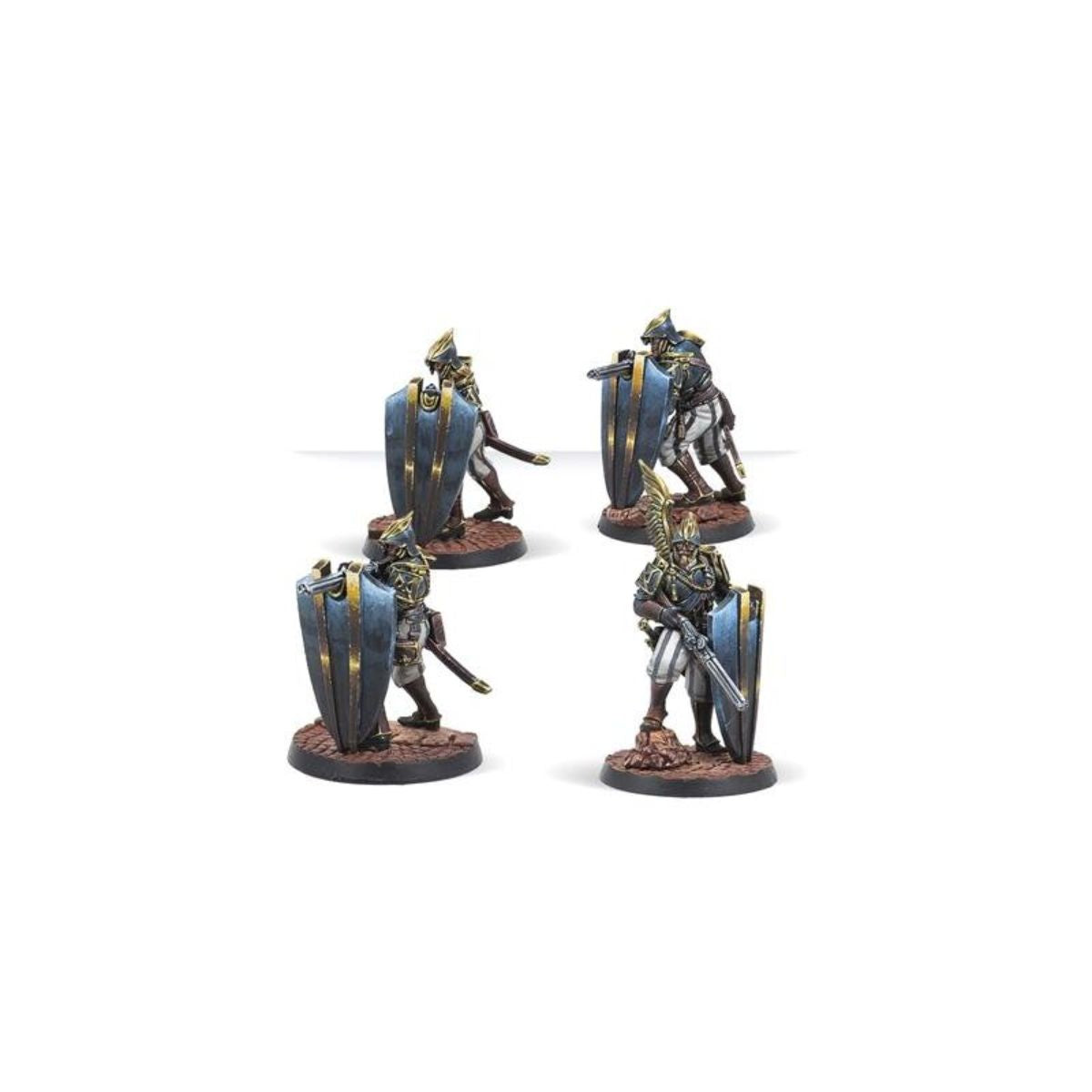 Warcrow Hegemony Black Legion Arquebusiers