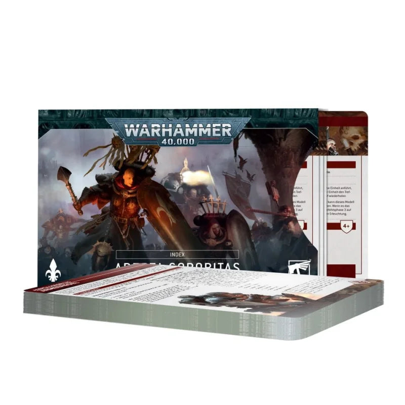 Warhammer 40.000 Adepta Sororitas Index Card Deutsch