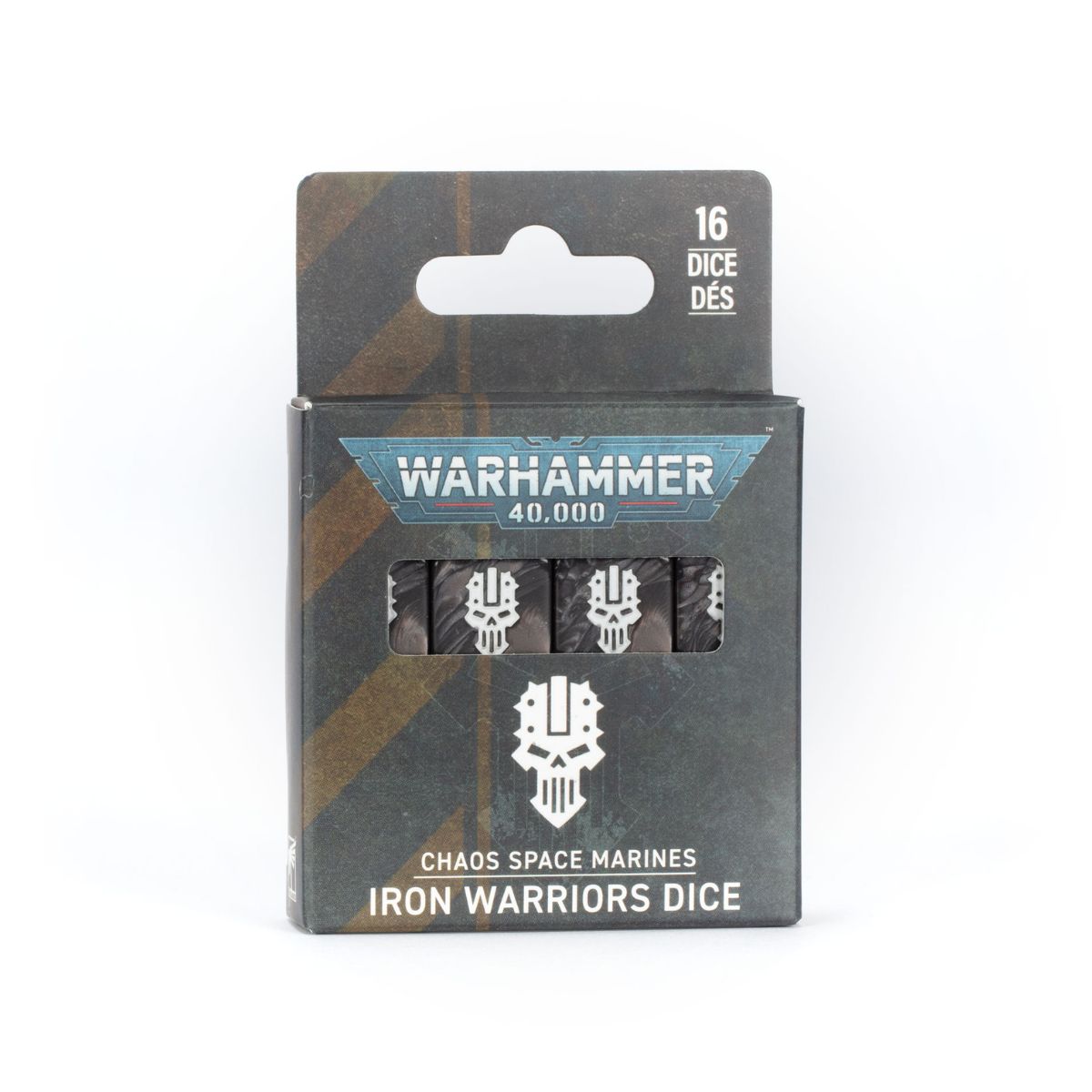 Warhammer 40.000 Chaos Space Marines Iron Warriors Dice