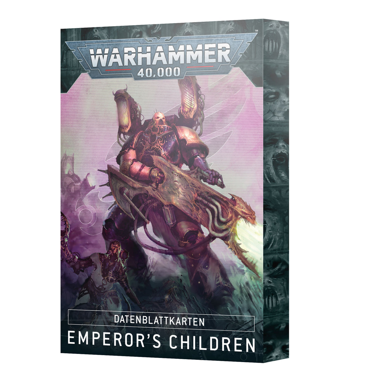 Warhammer 40.000 Emperor's Children Datenblattkarten Deutsch