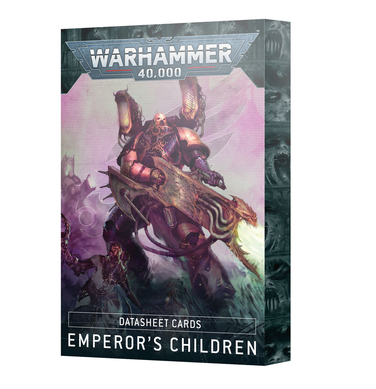 Warhammer 40.000 Emperor's Children Datasheet Cards Englisch