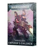 Warhammer 40.000 Emperor's Children Datasheet Cards Englisch