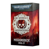 Warhammer 40.000 In Nomine Imperatoris Missionsdeck Deutsch