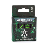 Warhammer 40.000 Necrons Destroyer Kult Würfelset