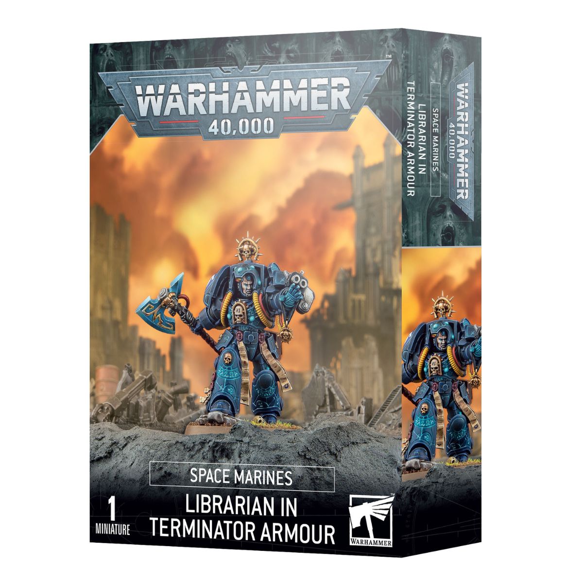 Warhammer 40.000 Space Marines Librarian in Terminator Armour