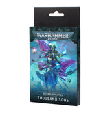 Warhammer 40.000 Thousand Sons Datenblattkarten Deutsch