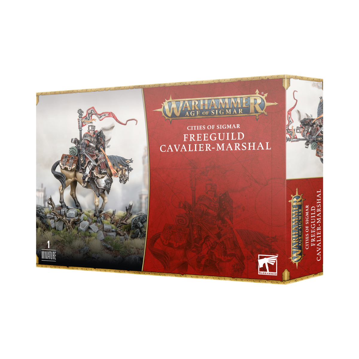 Warhammer Age of Sigmar Cities of Sigmar Freeguild Cavalier-Marshal