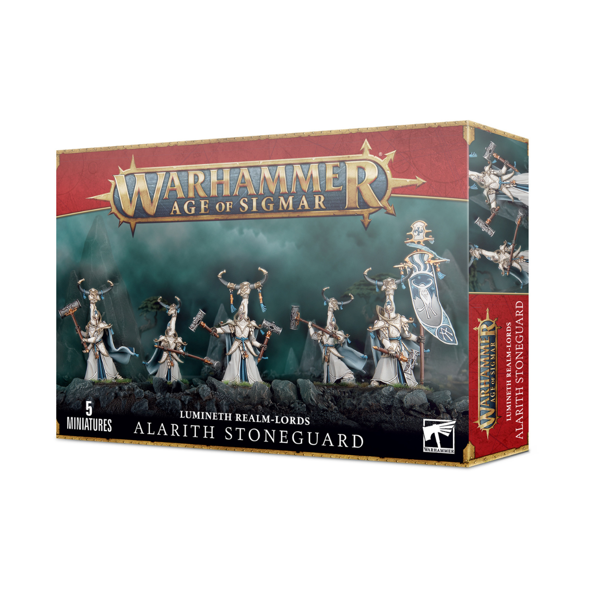 Warhammer Age of Sigmar Lumineth Realm-Lords Alarith Stoneguard