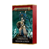 Warhammer Age of Sigmar Lumineth Realm-Lords Warscroll Cards Englisch