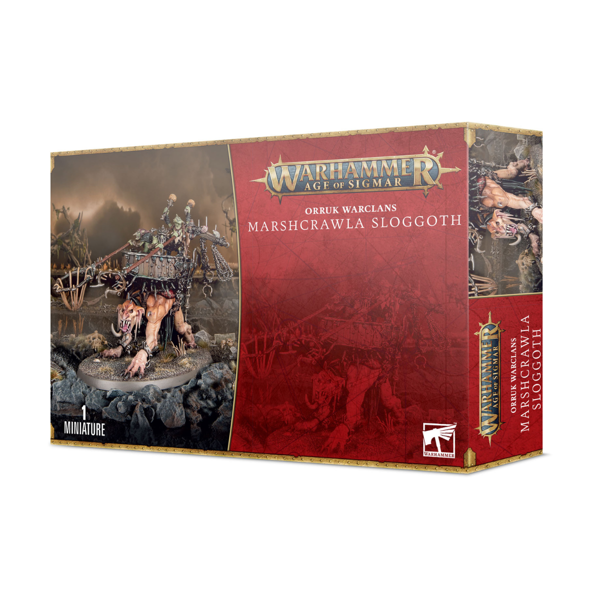 Warhammer Age of Sigmar Orruk Warclans Marshcrawla Sloggoth