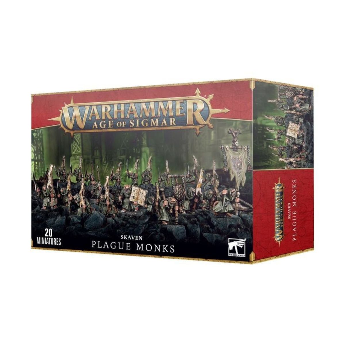 Warhammer Age of Sigmar Skaven Plague Monks