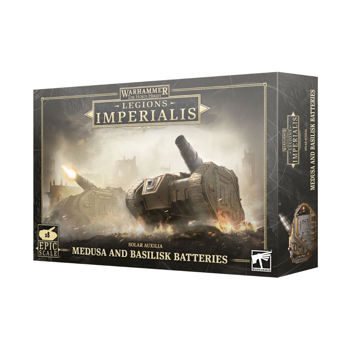Warhammer The Horus Heresy Legions Imperialis Solar Auxilia Medusa and Basilisk Batteries