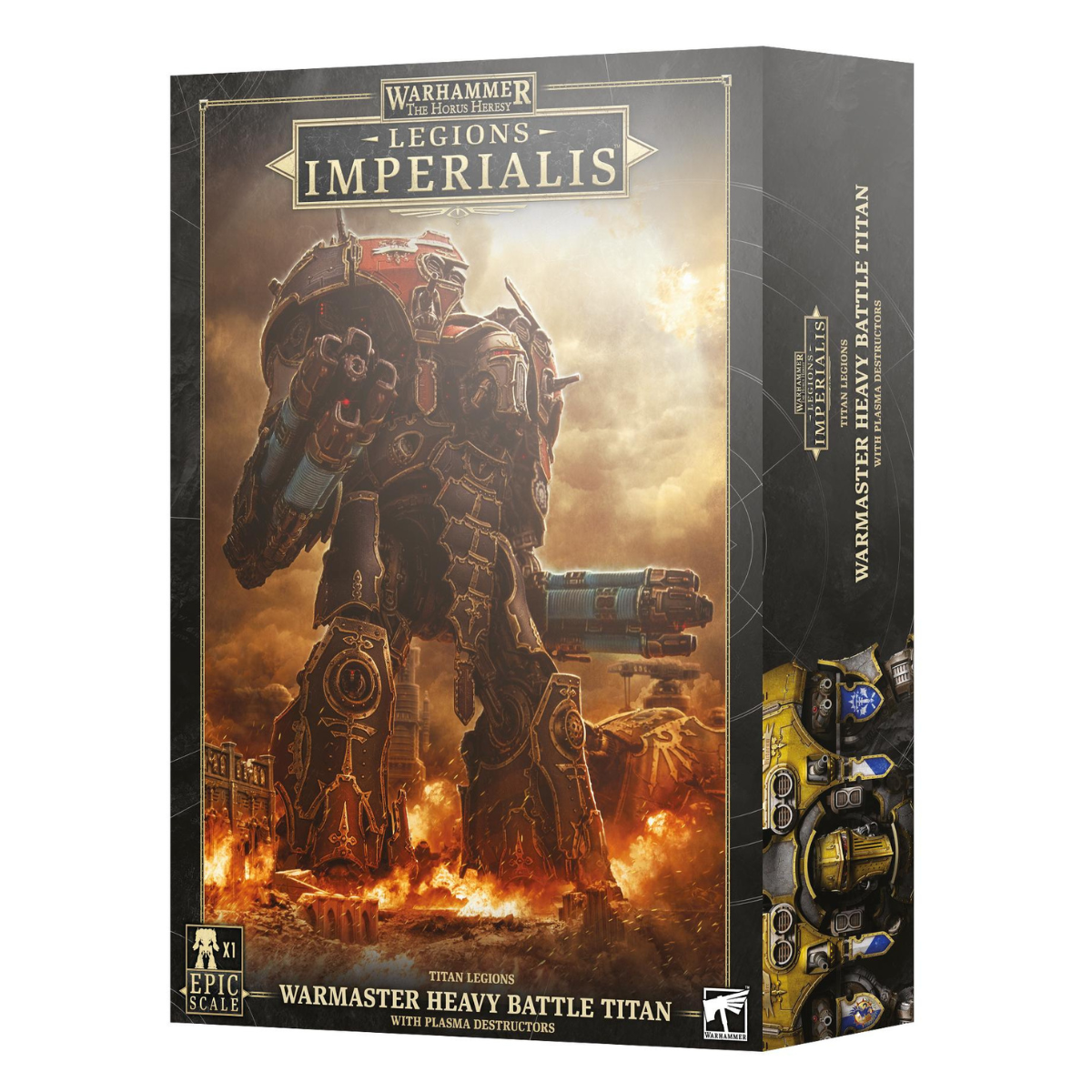 Warhammer The Horus Heresy Legions Imperialis Titan Legions Warmaster Heavy Battle Titan with Plasma Destructors