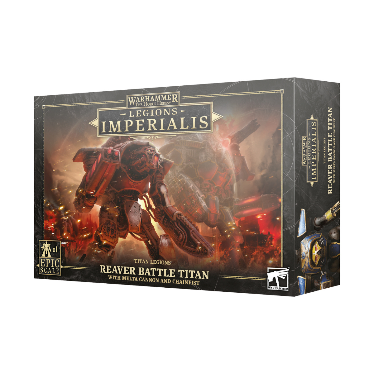 Warhammer The Horus Heresy Legions Imperialsis Reaver Titan with Melta Cannon and Chainfist