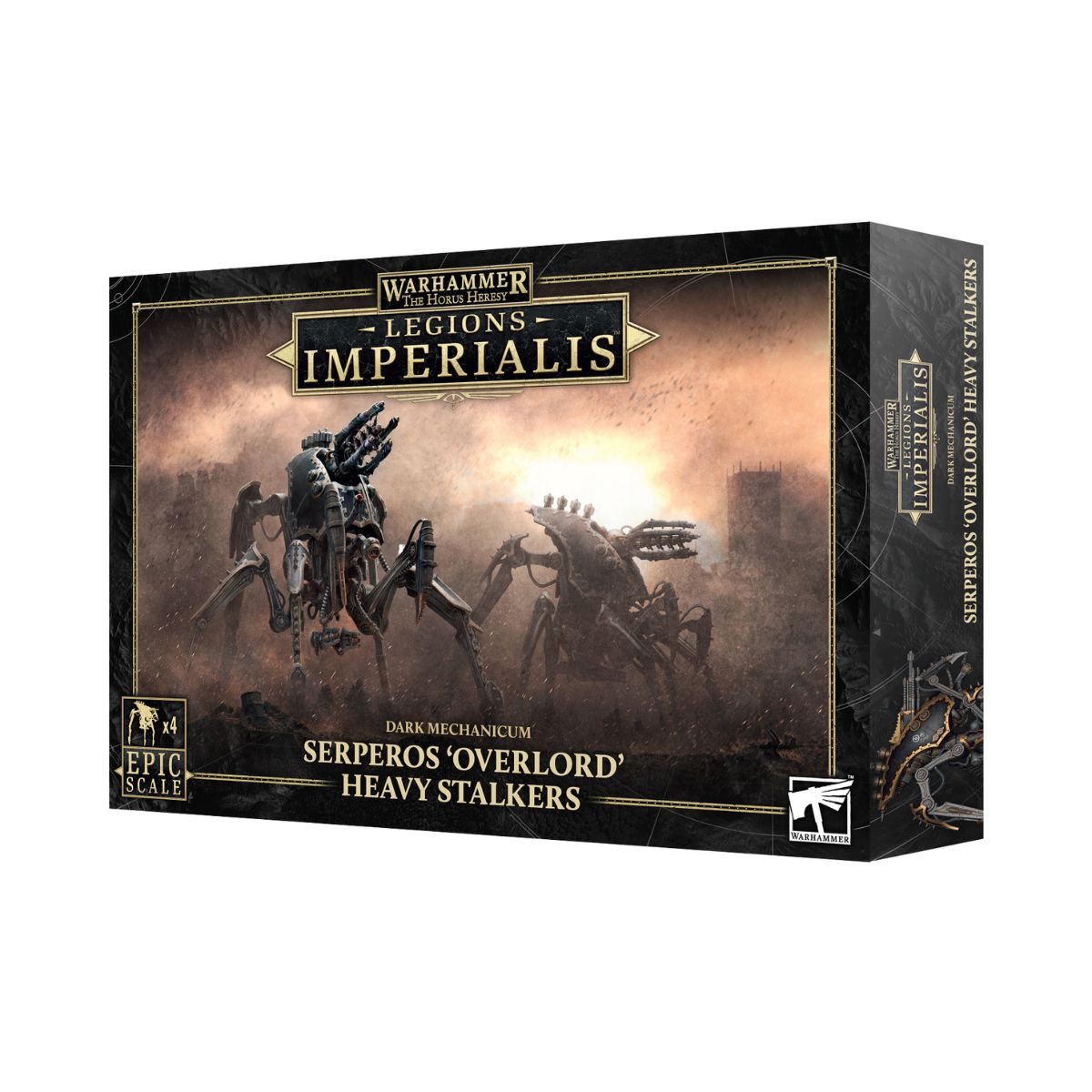 Warhammer The Horus Hersey Legiones Imperialis Dark Mechanicum Seroporos 'Overlord' Heavy Stalkers