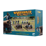 Warhammer The Old World Empire of Man Cannons & Mortars