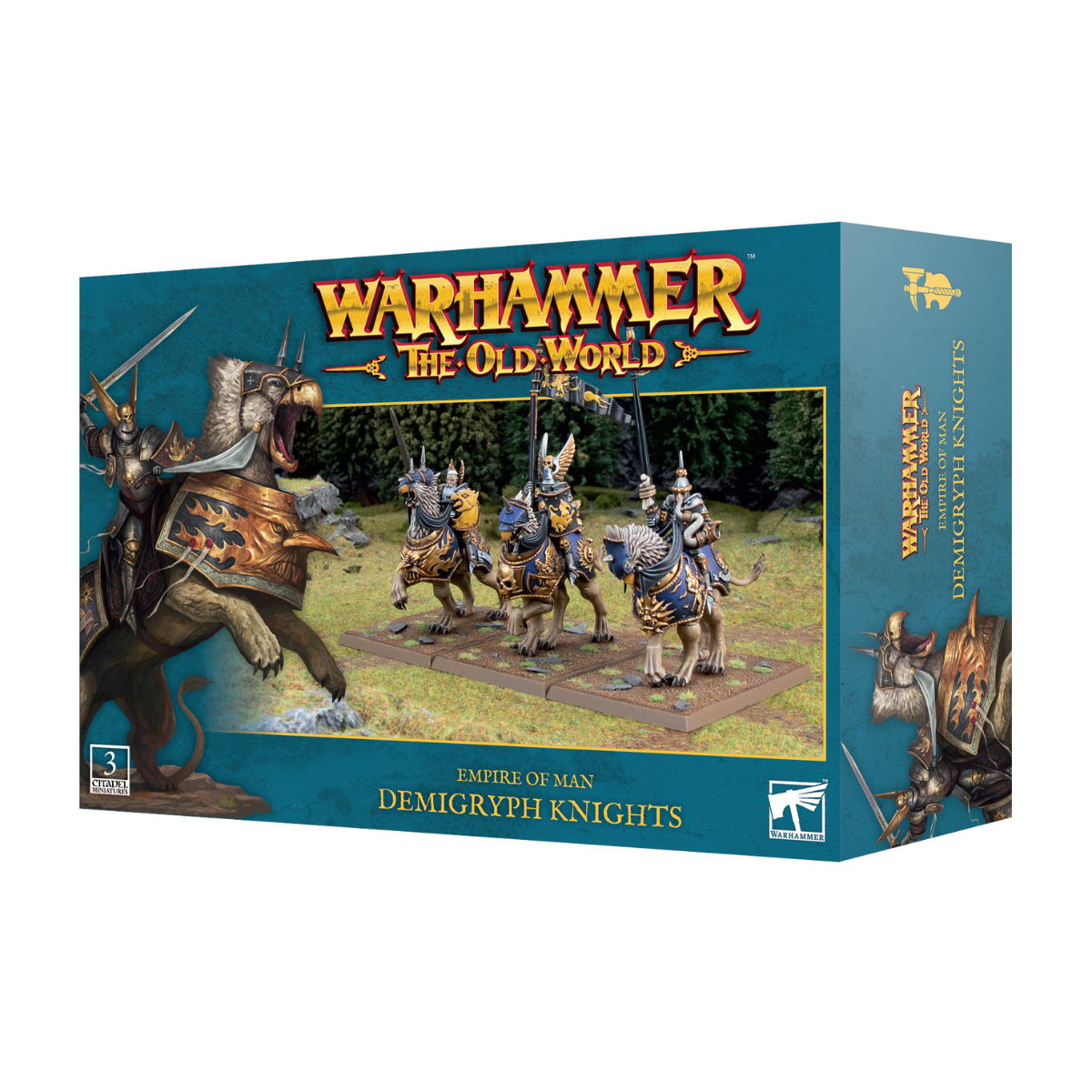 Warhammer The Old World Empire of Man Demigryph Knights
