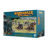 Warhammer The Old World Empire of Man Hellblaster Volley Gun & Hellstorm Rocket Battery