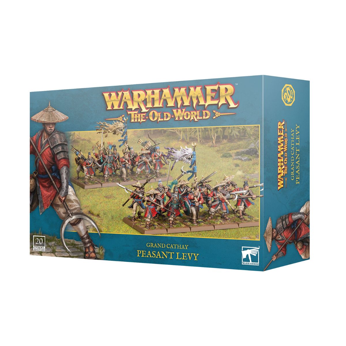 Warhammer The Old World Grand Cathay Peasant Levy