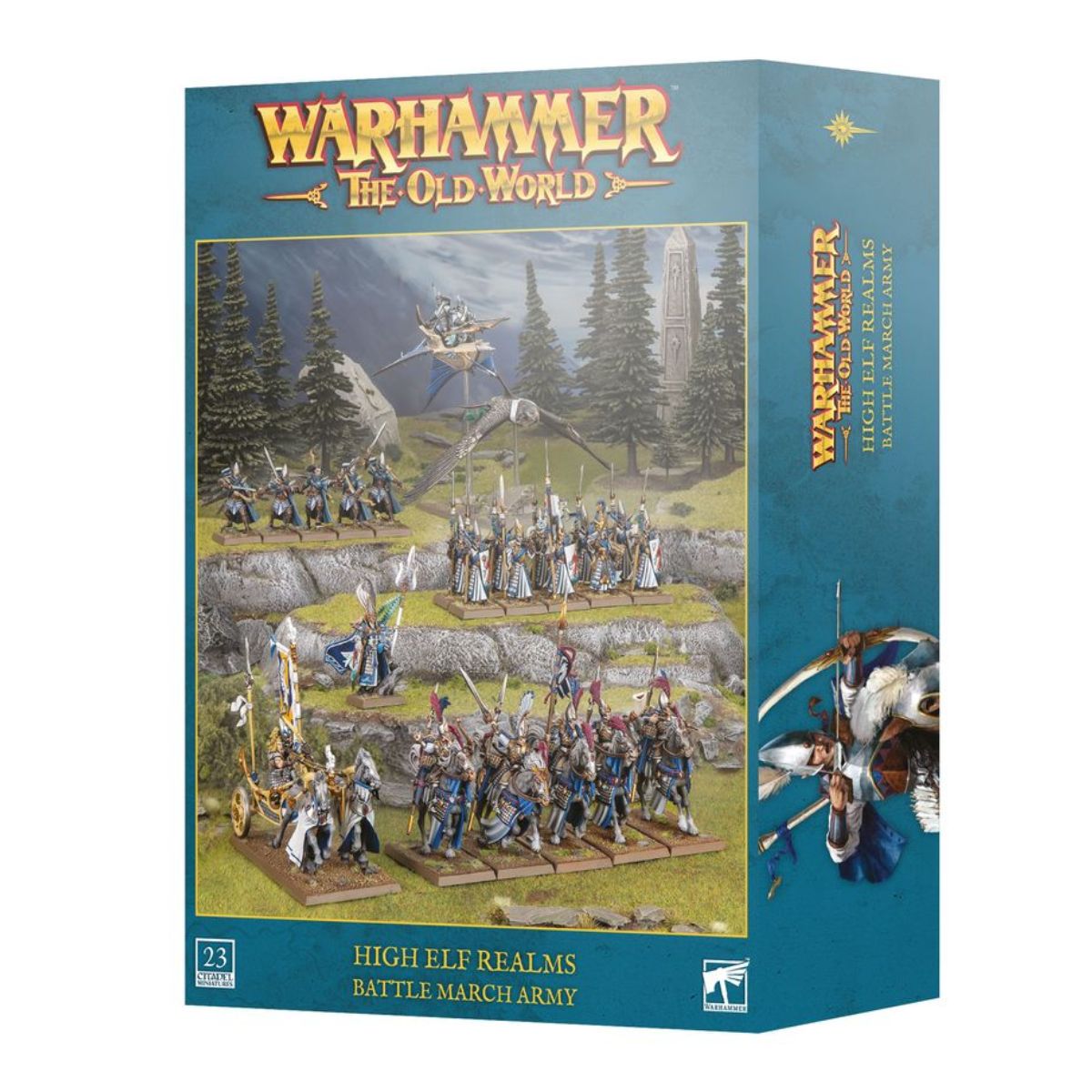 Warhammer The Old World High Elf  Realms Battle March Army
