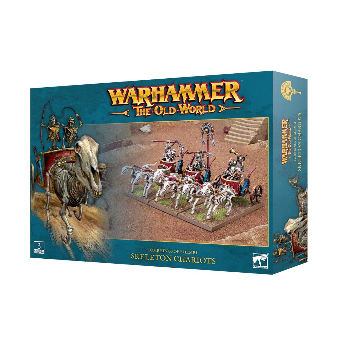 Warhammer The Old World Tomb Kings of Khemri Skeleton Chariots
